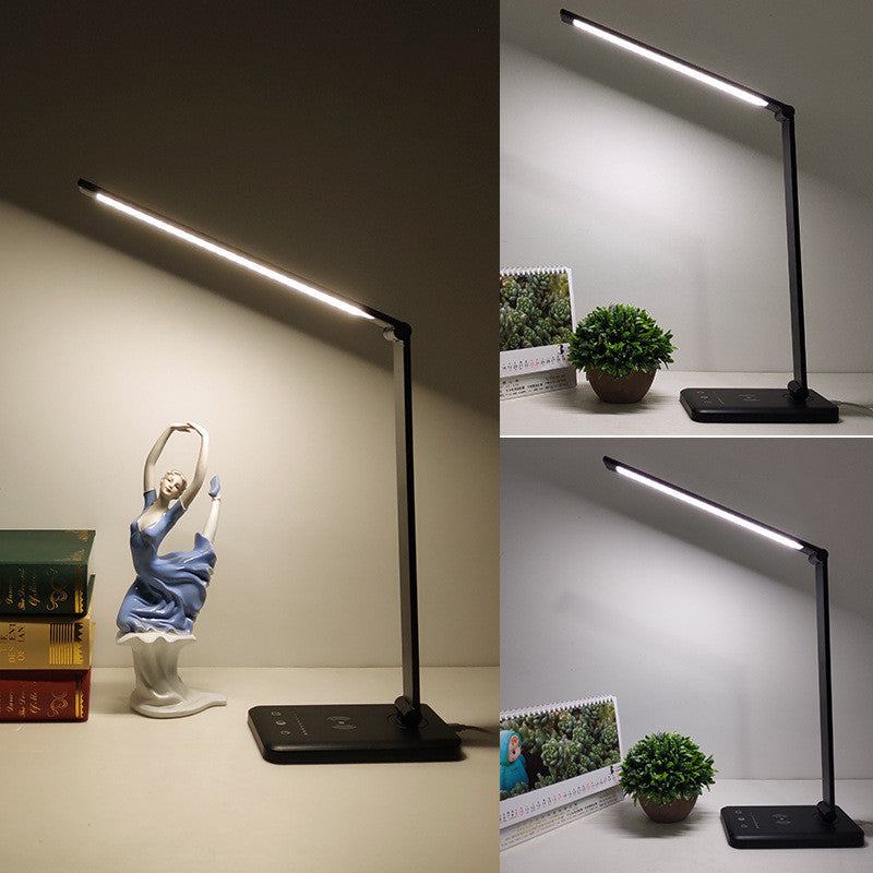 Lampe de Bureau LED Pliable – Tactile & 5 Niveaux de Luminosité