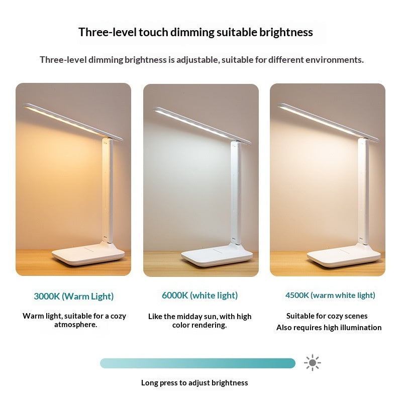 Lampe de Bureau Tactile – Gradation & Lumière Ajustable