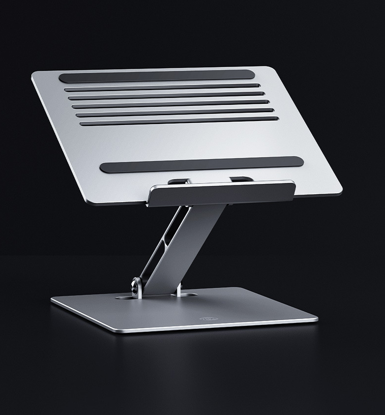 Support d’Ordinateur en Aluminium – Réglable & Minimaliste