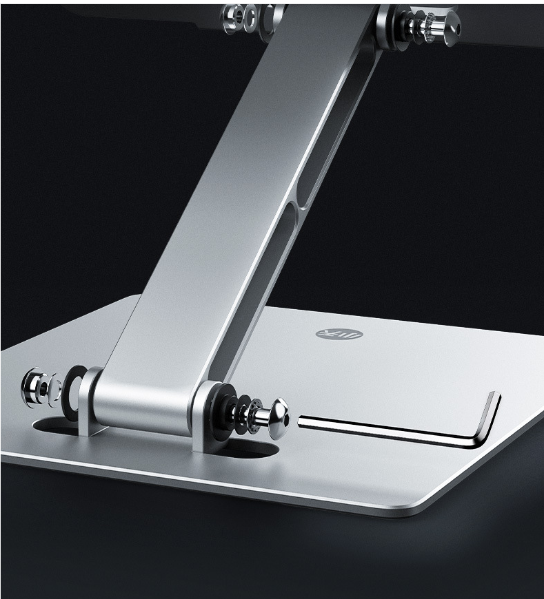 Support d’Ordinateur en Aluminium – Réglable & Minimaliste