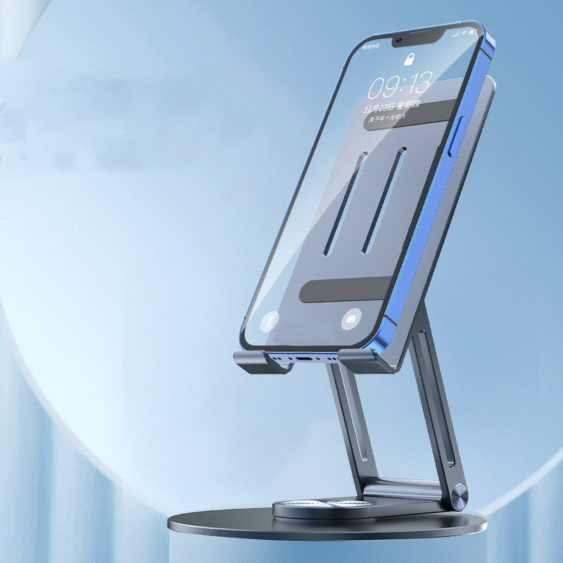 Support Téléphone & Tablette – Aluminium Ajustable 360°