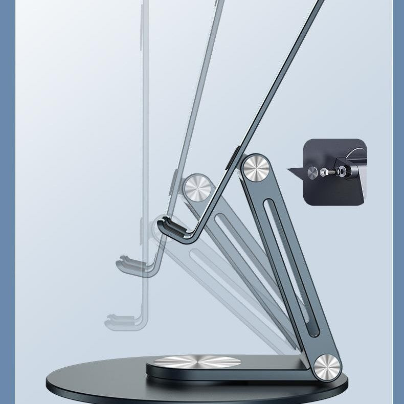 Support Téléphone & Tablette – Aluminium Ajustable 360°