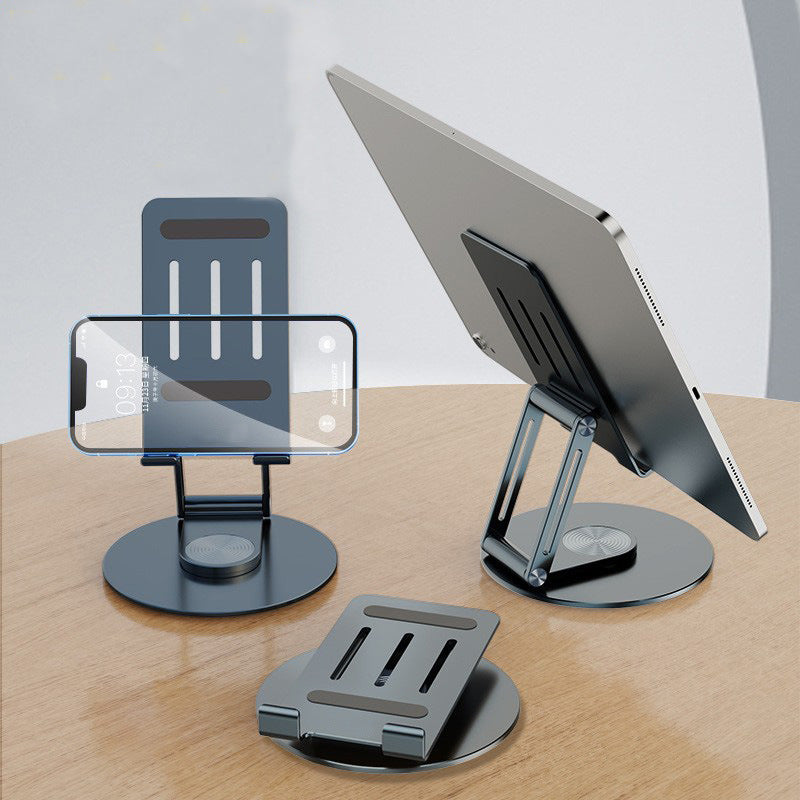 Support Téléphone & Tablette – Aluminium Ajustable 360°