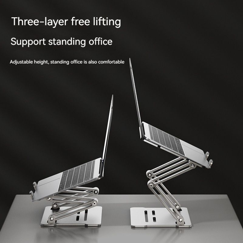 Support Laptop Suspendu en Aluminium – Ergonomique & Minimaliste